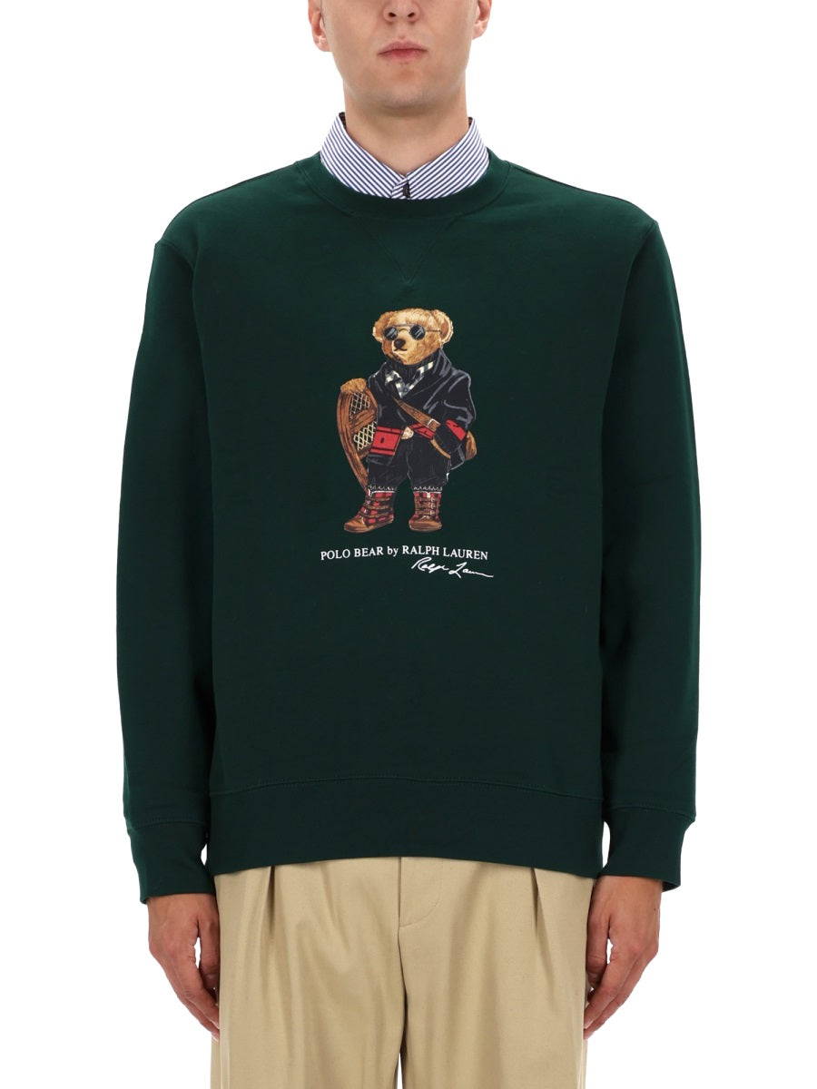 POLO RALPH LAUREN Men's Classic 'Polo Bear' Sweatshirt - Size L