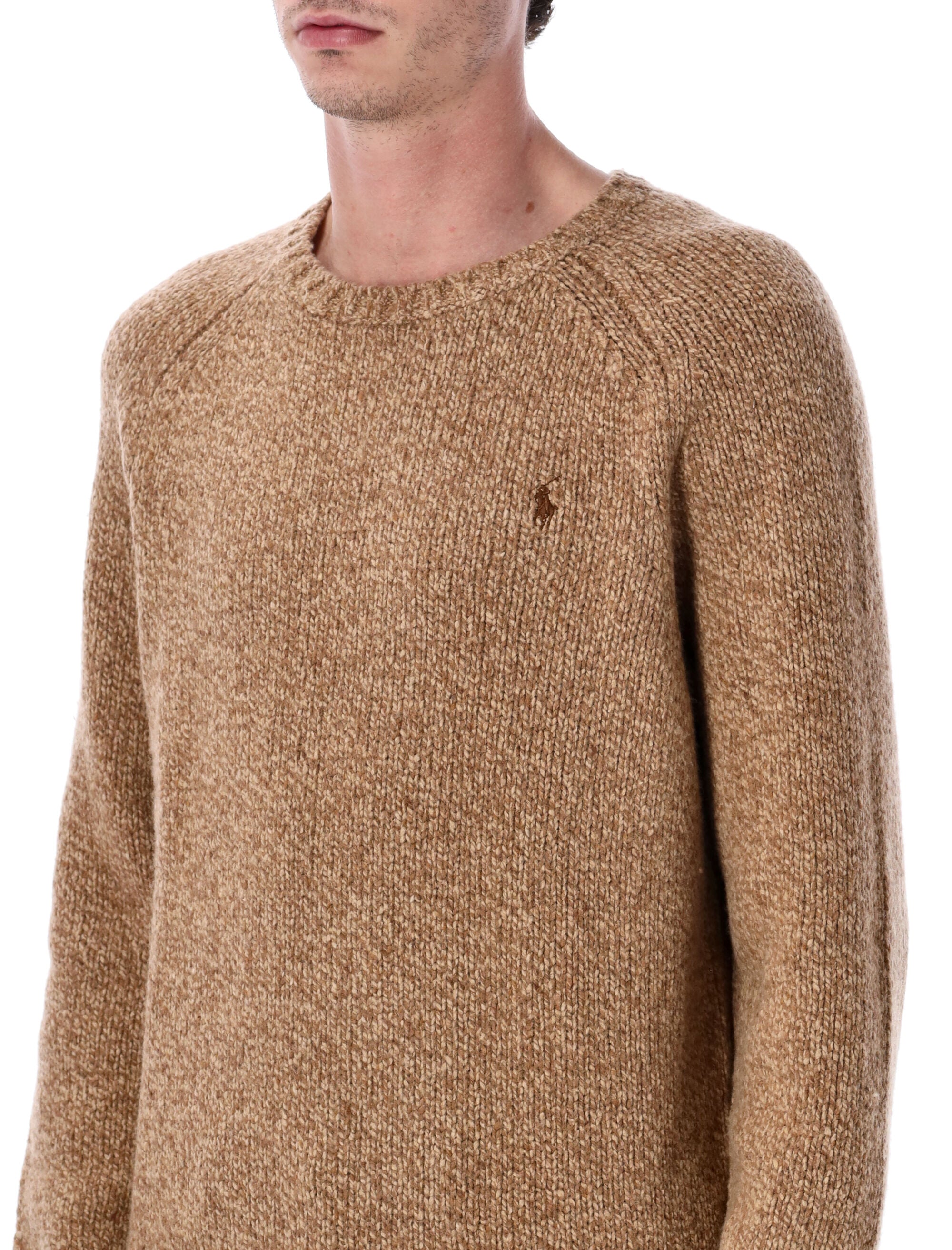 POLO RALPH LAUREN Wool-Blend Crewneck Sweater - Size L