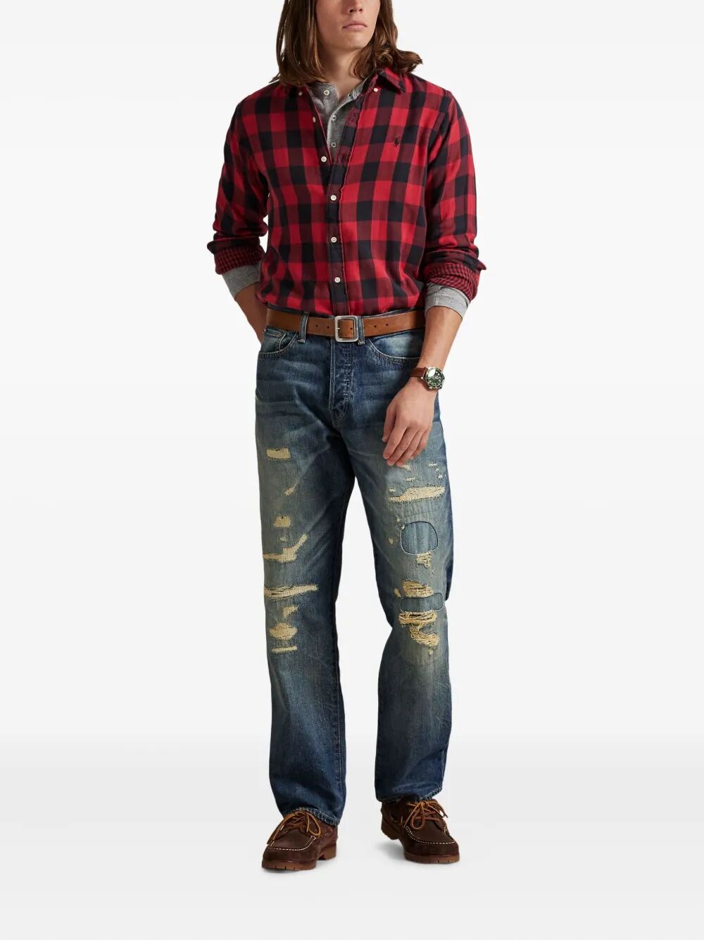 POLO RALPH LAUREN Long Sleeve Sport Shirt - FW25 Collection