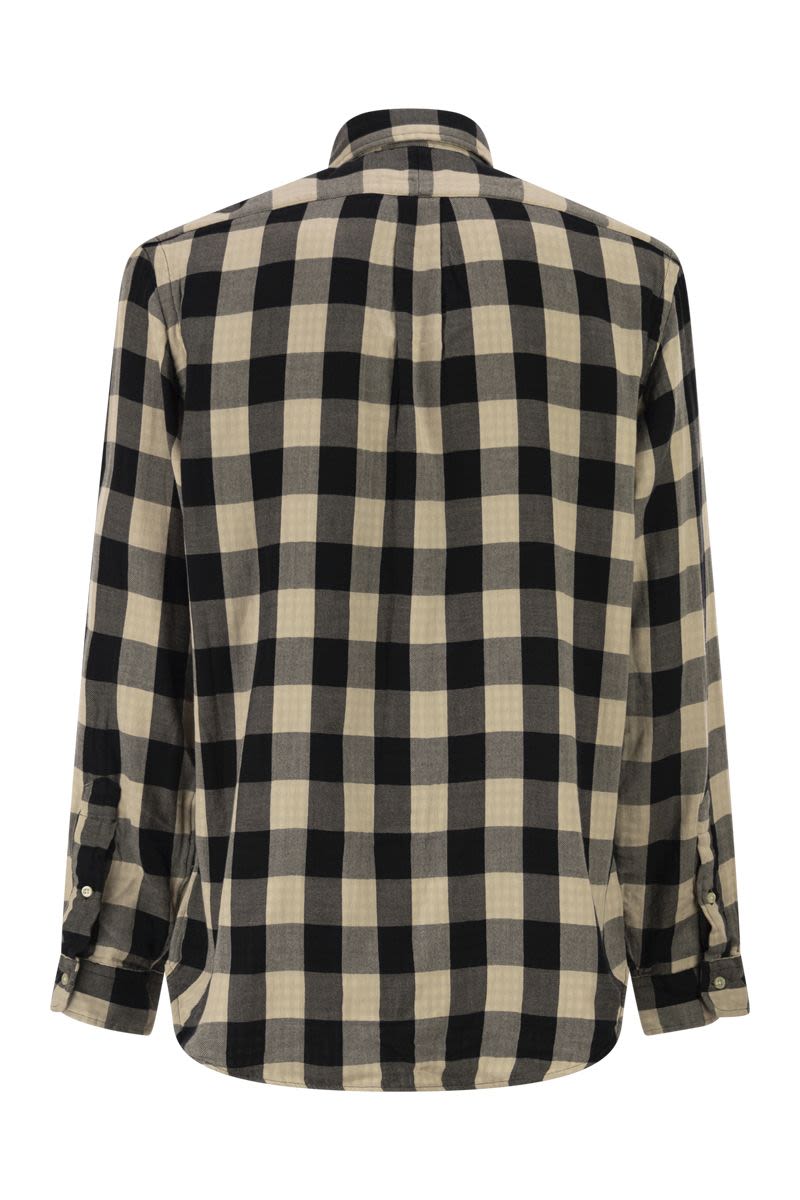 POLO RALPH LAUREN Custom-Fit Tartan Shirt for Men