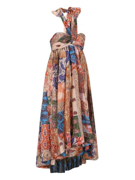 ZIMMERMANN Silk Printed Mini Dress for Women