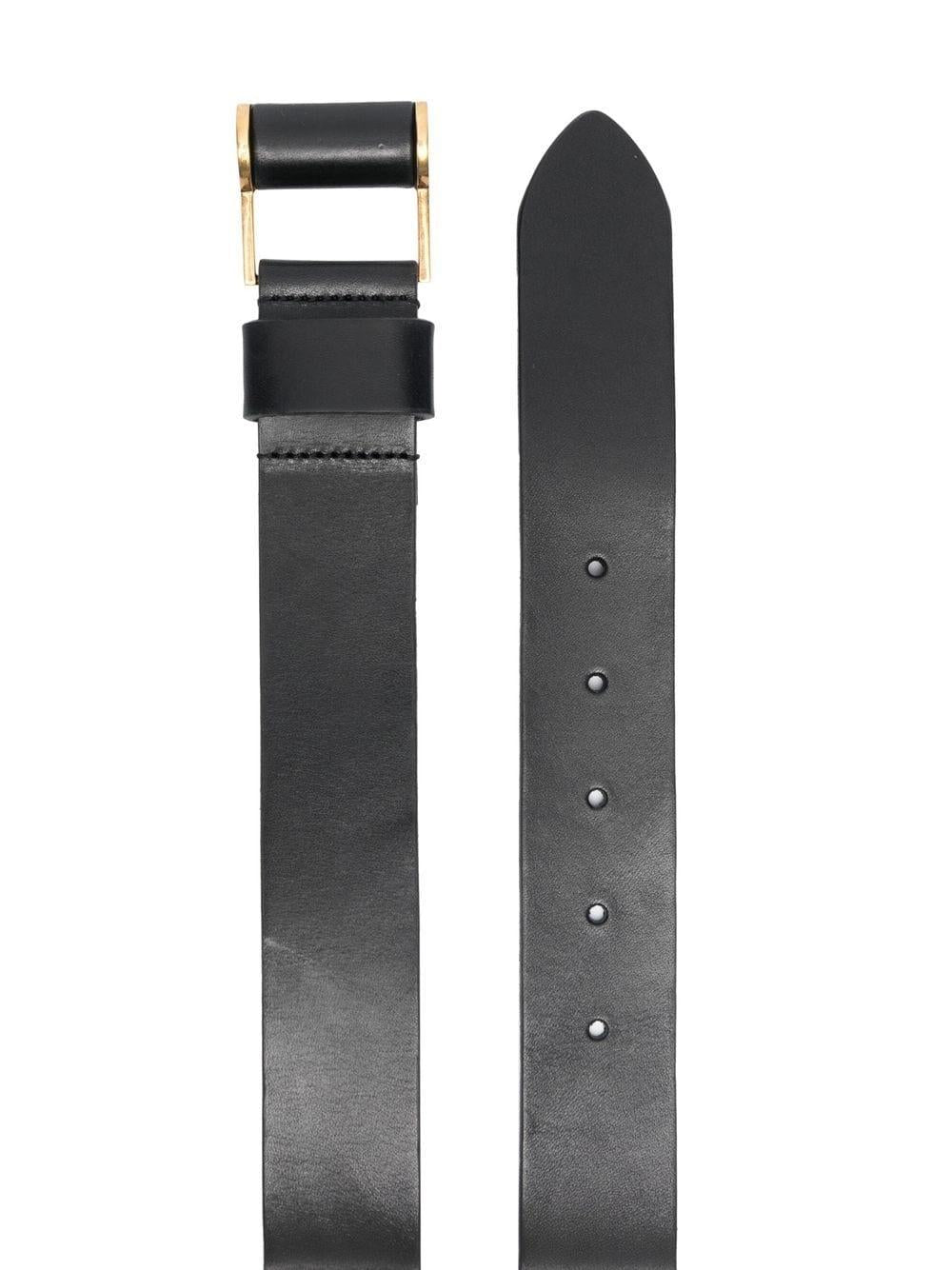 SAINT LAURENT Luxury Calfskin Belt for Men