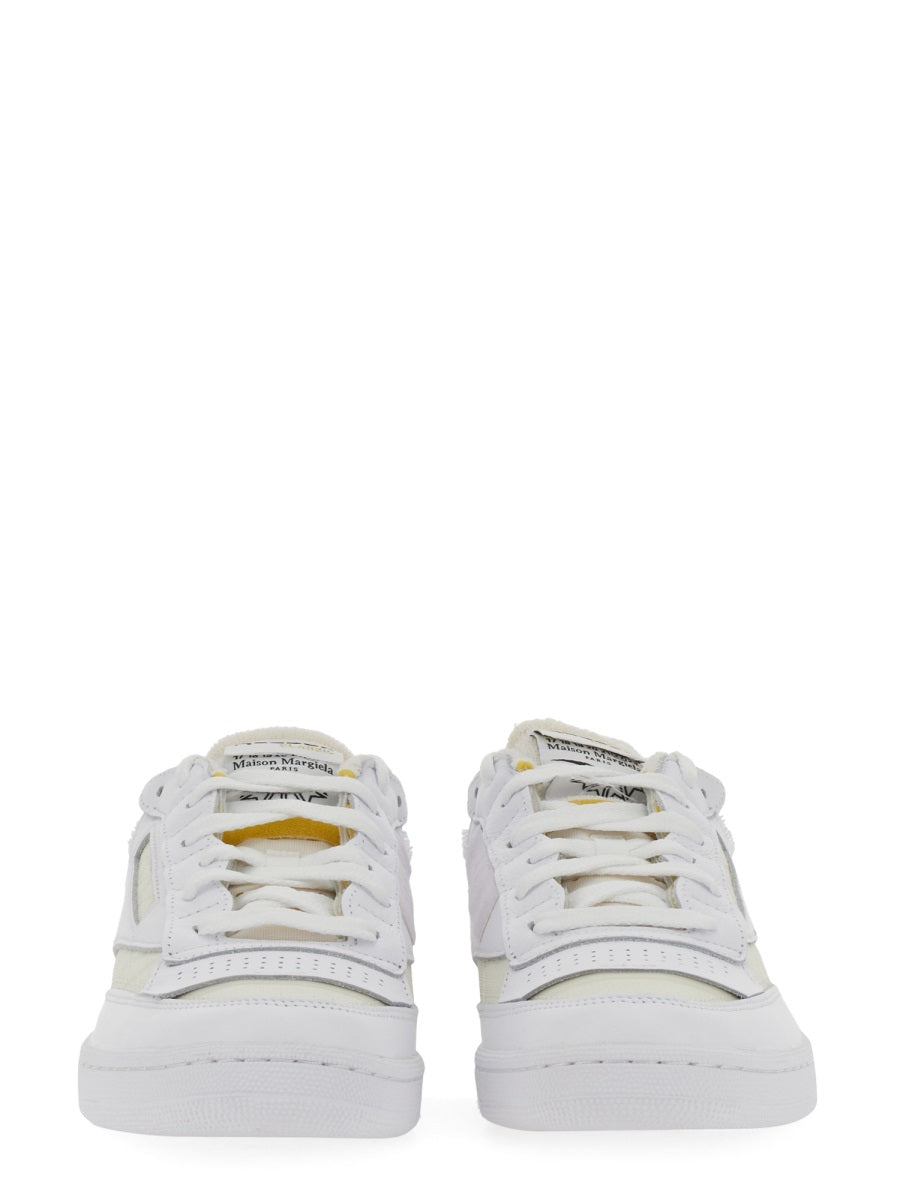 MAISON MARGIELA X REEBOK Club C 85 Sneakers - 3.5 cm Sole Height