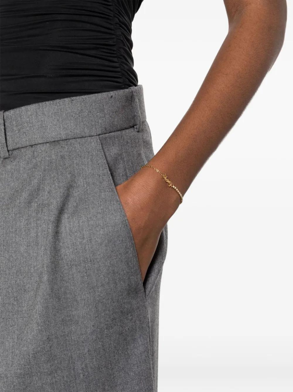 SAINT LAURENT Cassandra Charm Bracelet