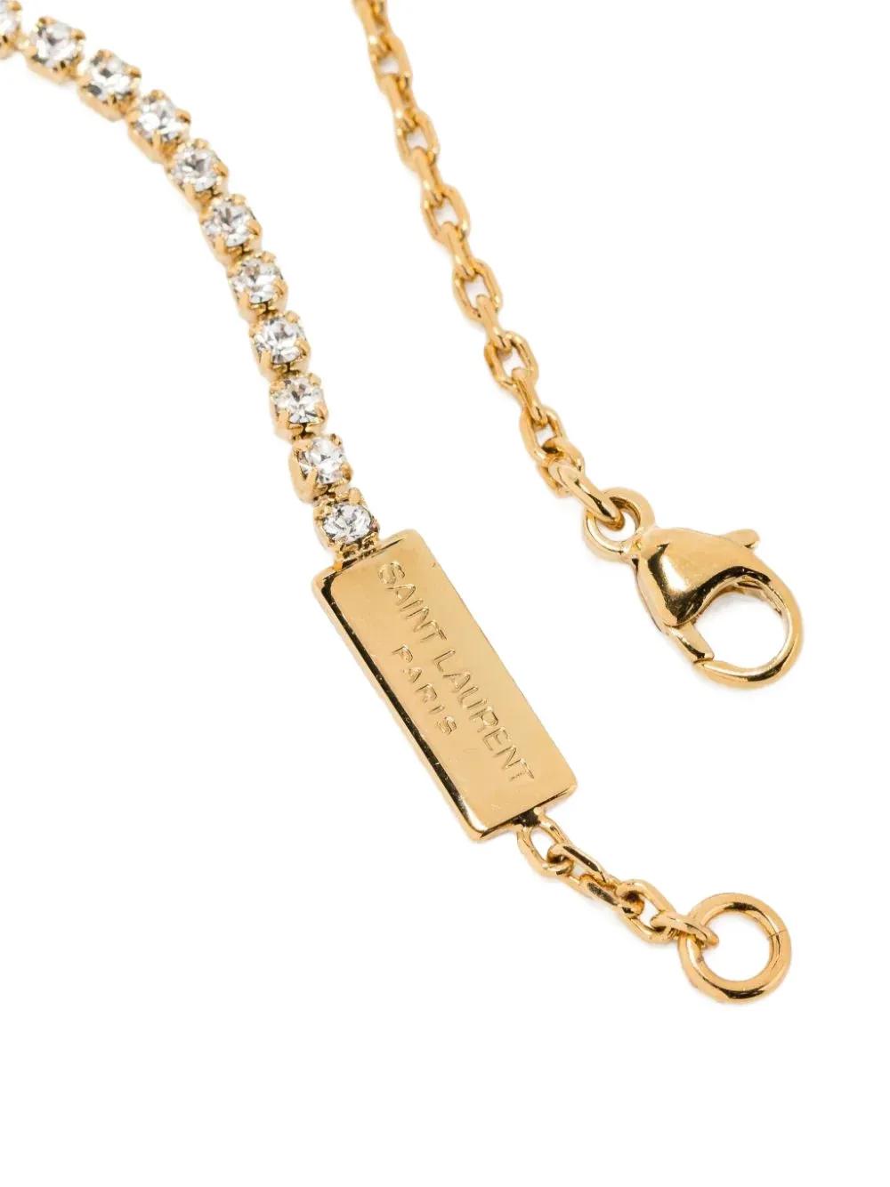 SAINT LAURENT Cassandra Charm Bracelet