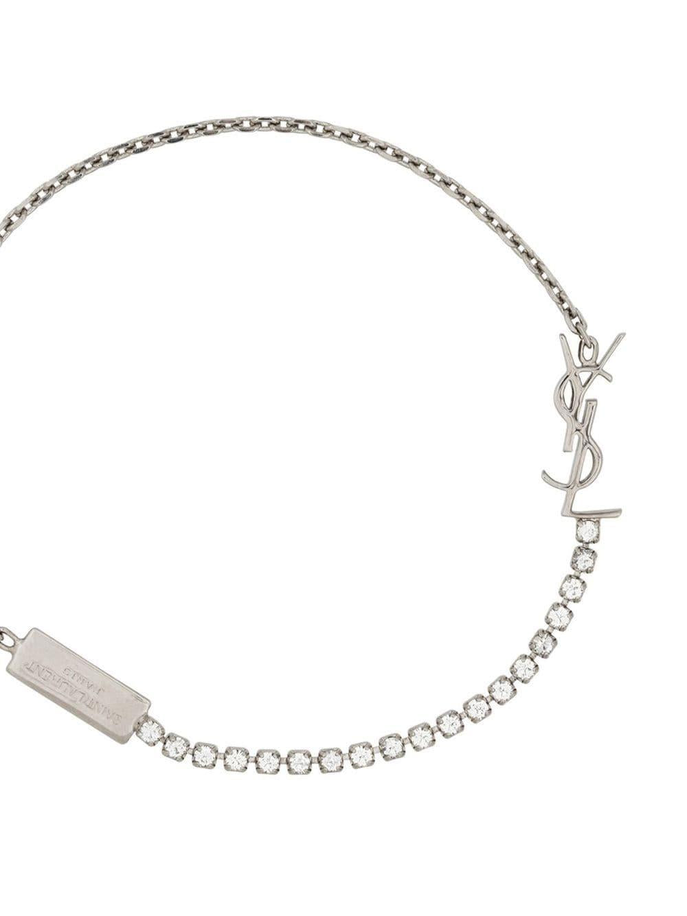 SAINT LAURENT Cassandre Charm Bracelet