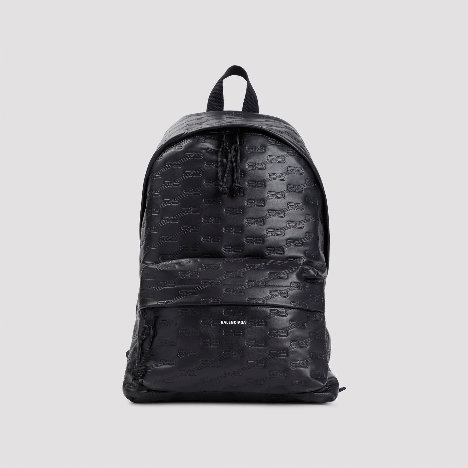 BALENCIAGA Signature Leather Men's Backpack 46x33x14 CM