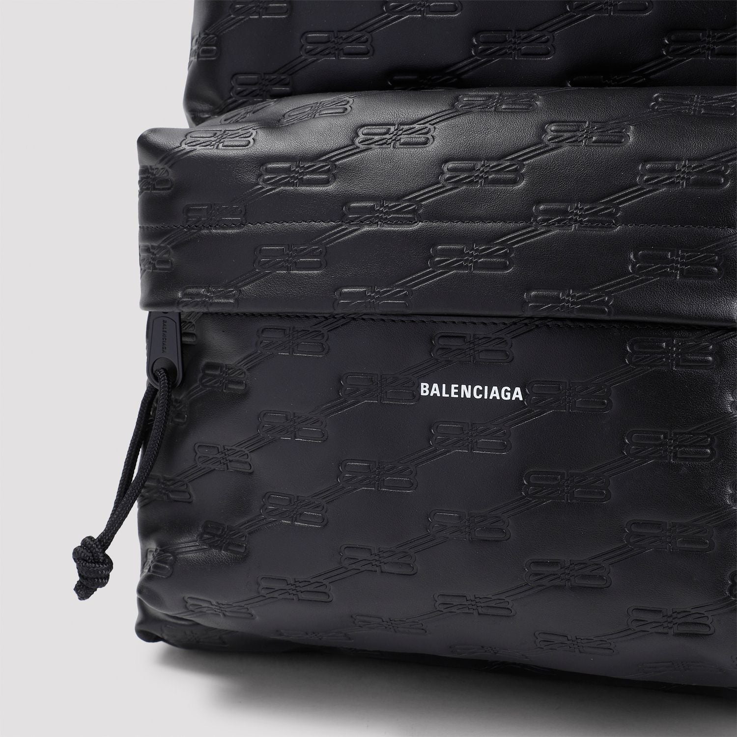 BALENCIAGA Signature Leather Men's Backpack 46x33x14 CM