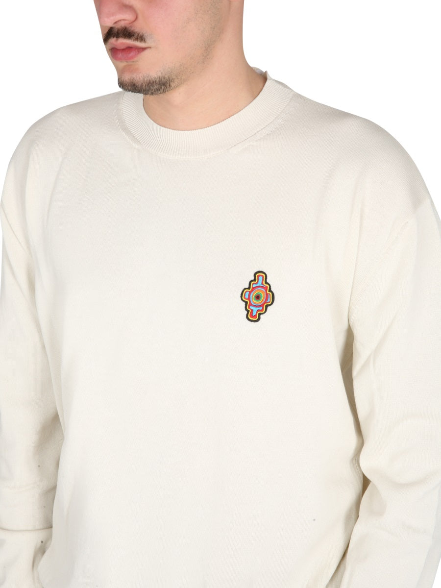 MARCELO BURLON COUNTY OF MILAN Sunset Cross Regular T-Shirt