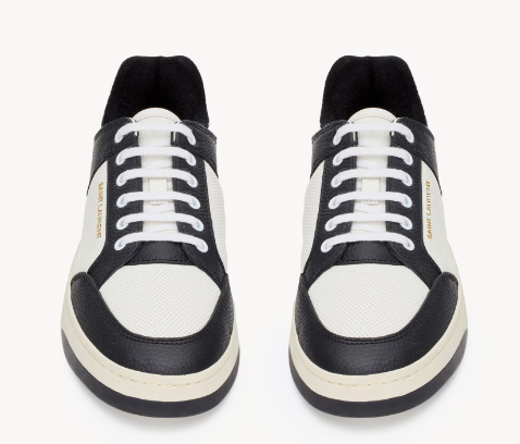 SAINT LAURENT Premium Leather Sneakers for Men - FW25 Edition