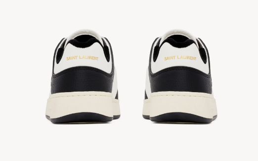 SAINT LAURENT Premium Leather Sneakers for Men - FW25 Edition