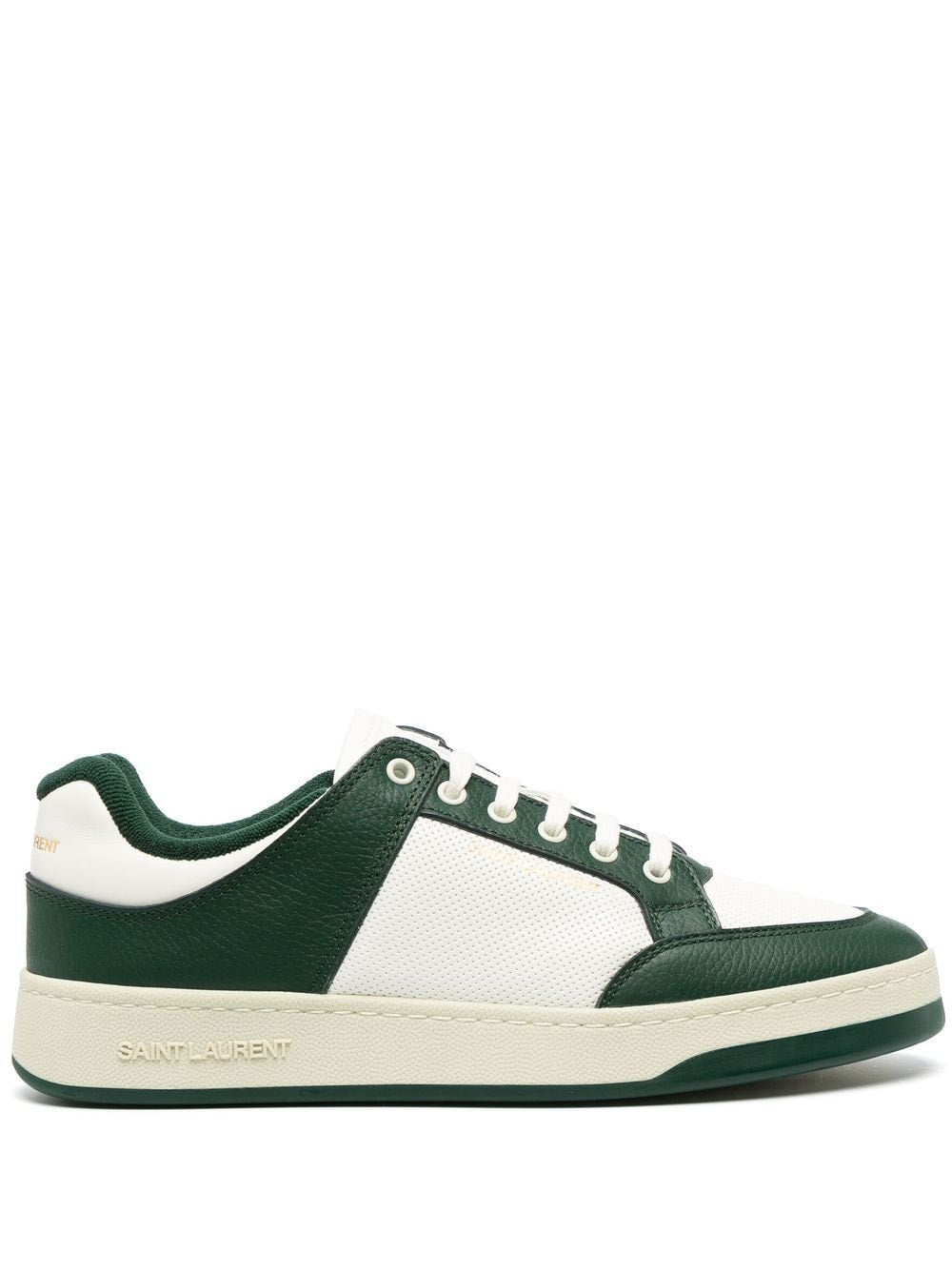SAINT LAURENT Low-Top Leather Sneakers