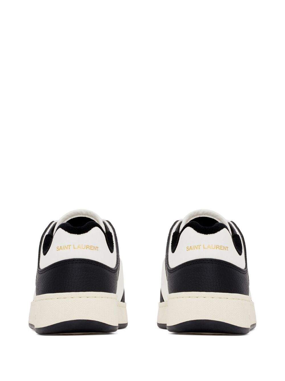SAINT LAURENT Elegant Leather Flat Shoes for Men