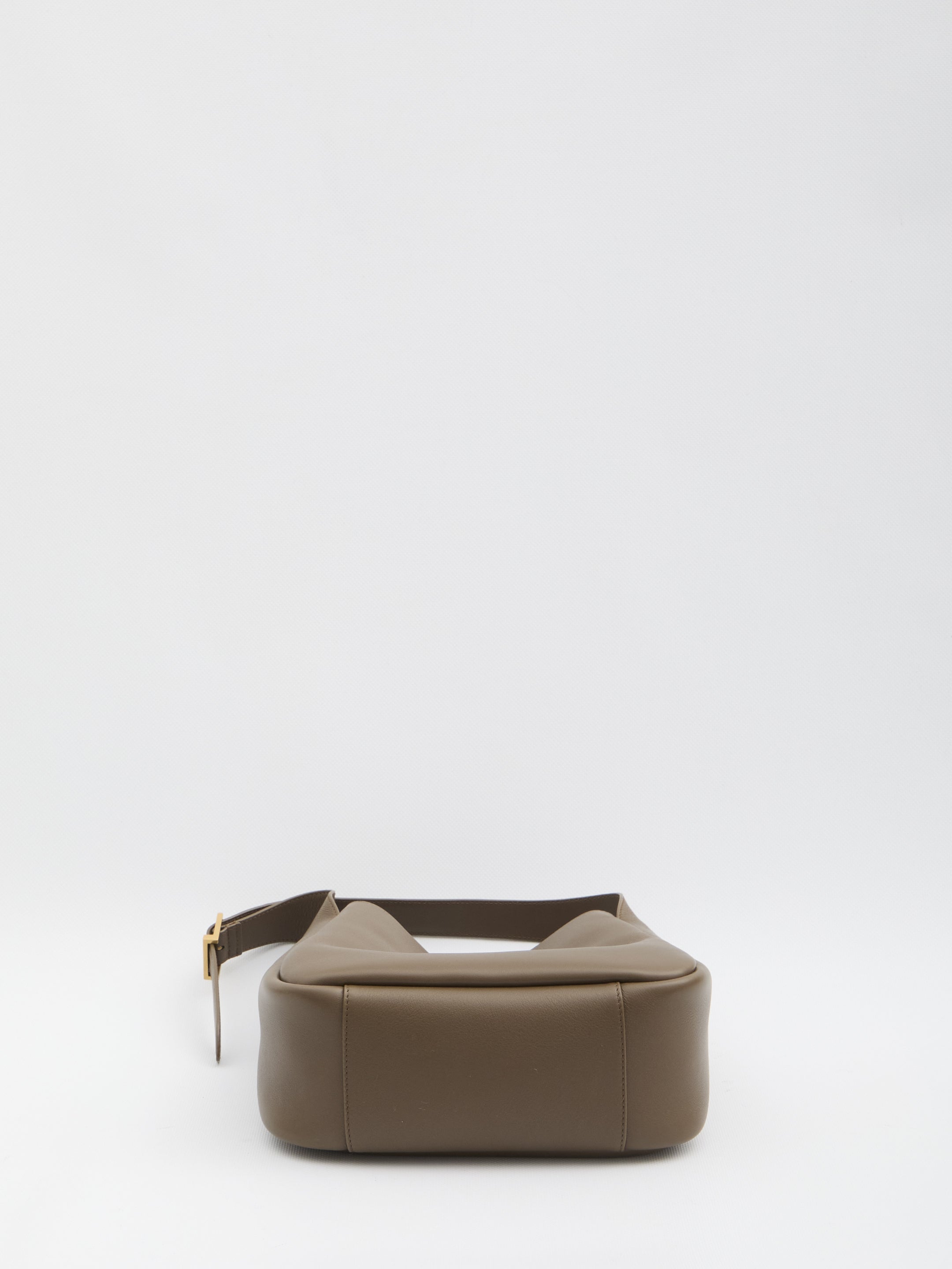 SAINT LAURENT Mini Grained Leather Handbag