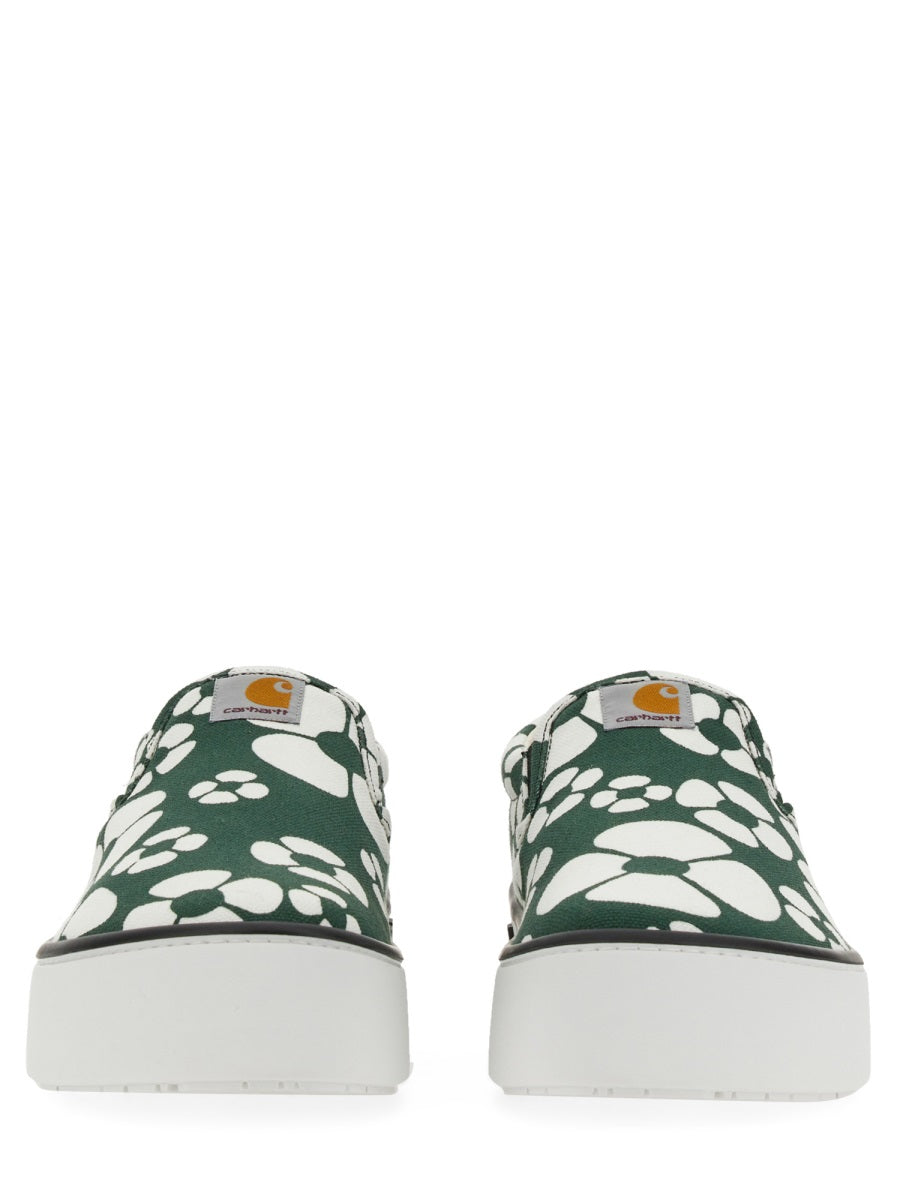 MARNI X CARHARTT WIP Sneaker Slip-On with Preformed Rubber Sole
