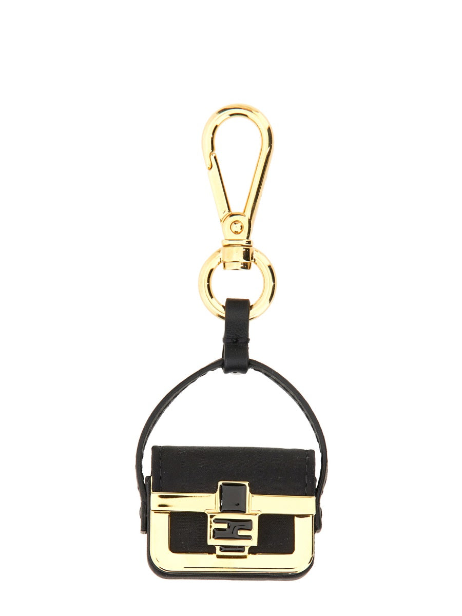 FENDI Mini Baguette Charm Keyring