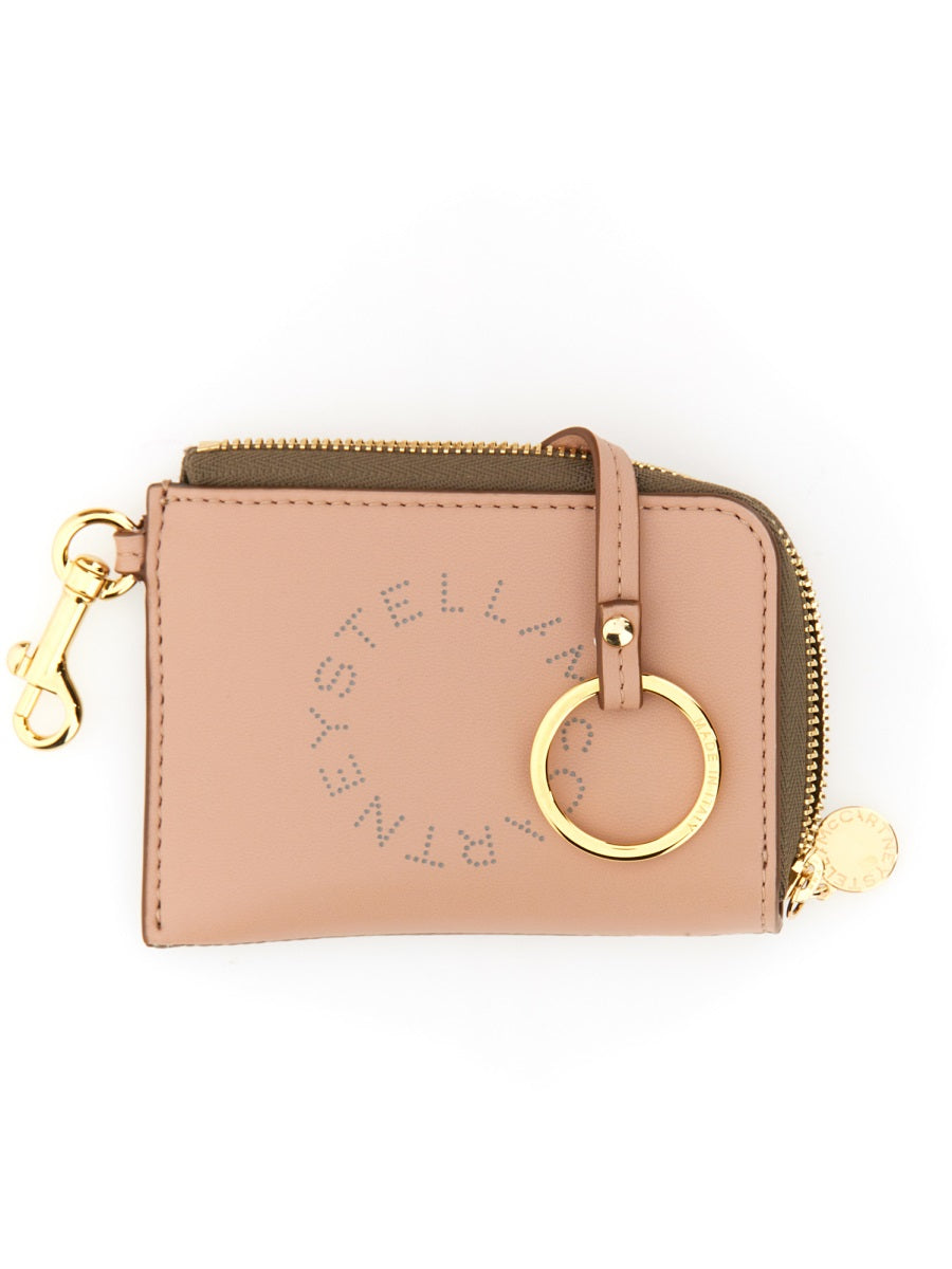 STELLA McCARTNEY Women's Mini Wallet with Perforated Logo