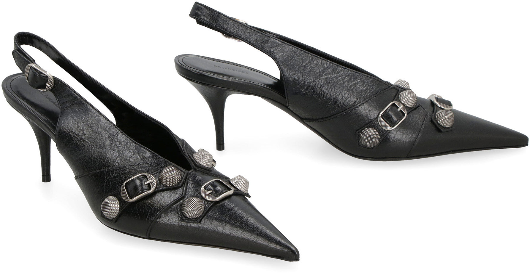 BALENCIAGA Leather Cagole Pumps for Women