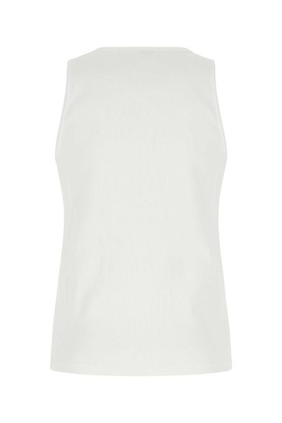 BOTTEGA VENETA Stretch Cotton Tank Top for Men - SS25 Collection