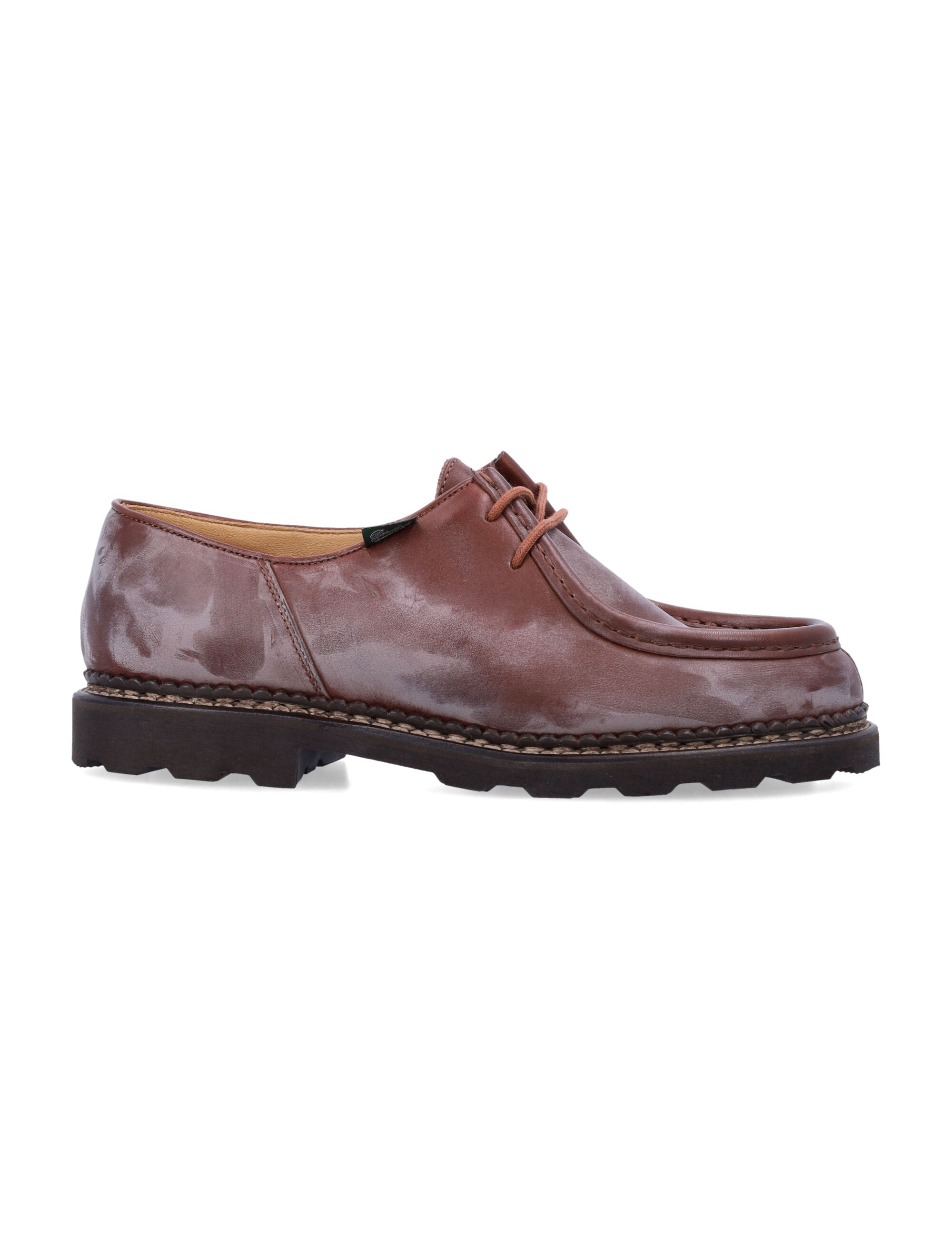 PARABOOT Men's Classic Lace-Up Derby Dress Shoes
