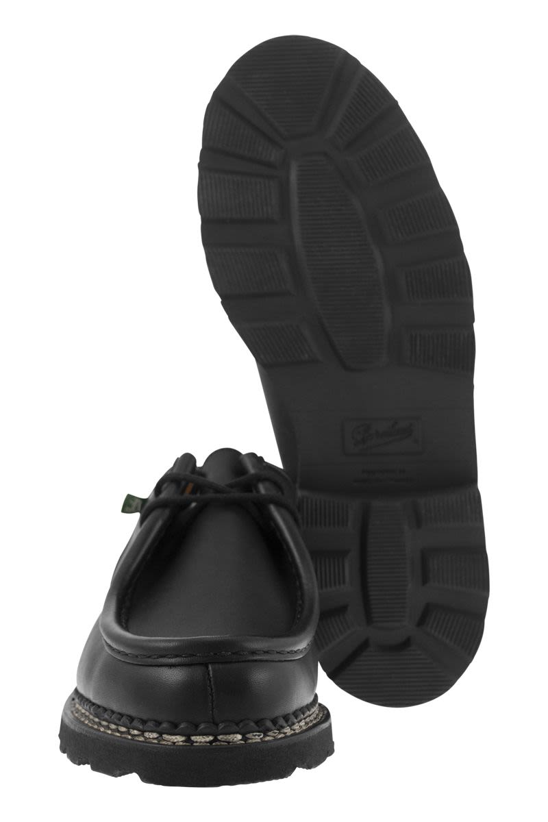 PARABOOT Leather Derby Dress Shoes for Men - Timeless Elegance