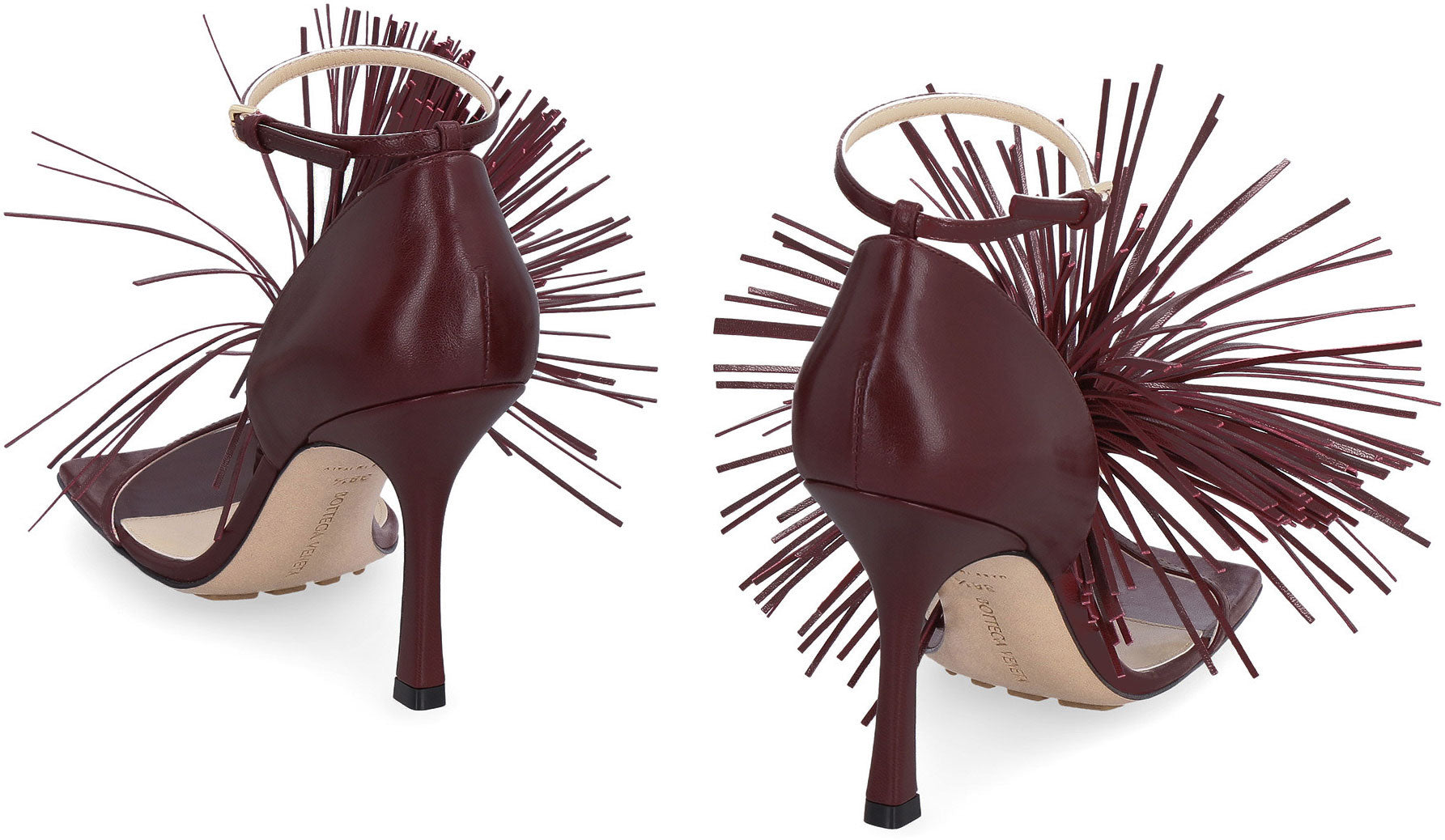 BOTTEGA VENETA Leather Stretch Sandals for Women