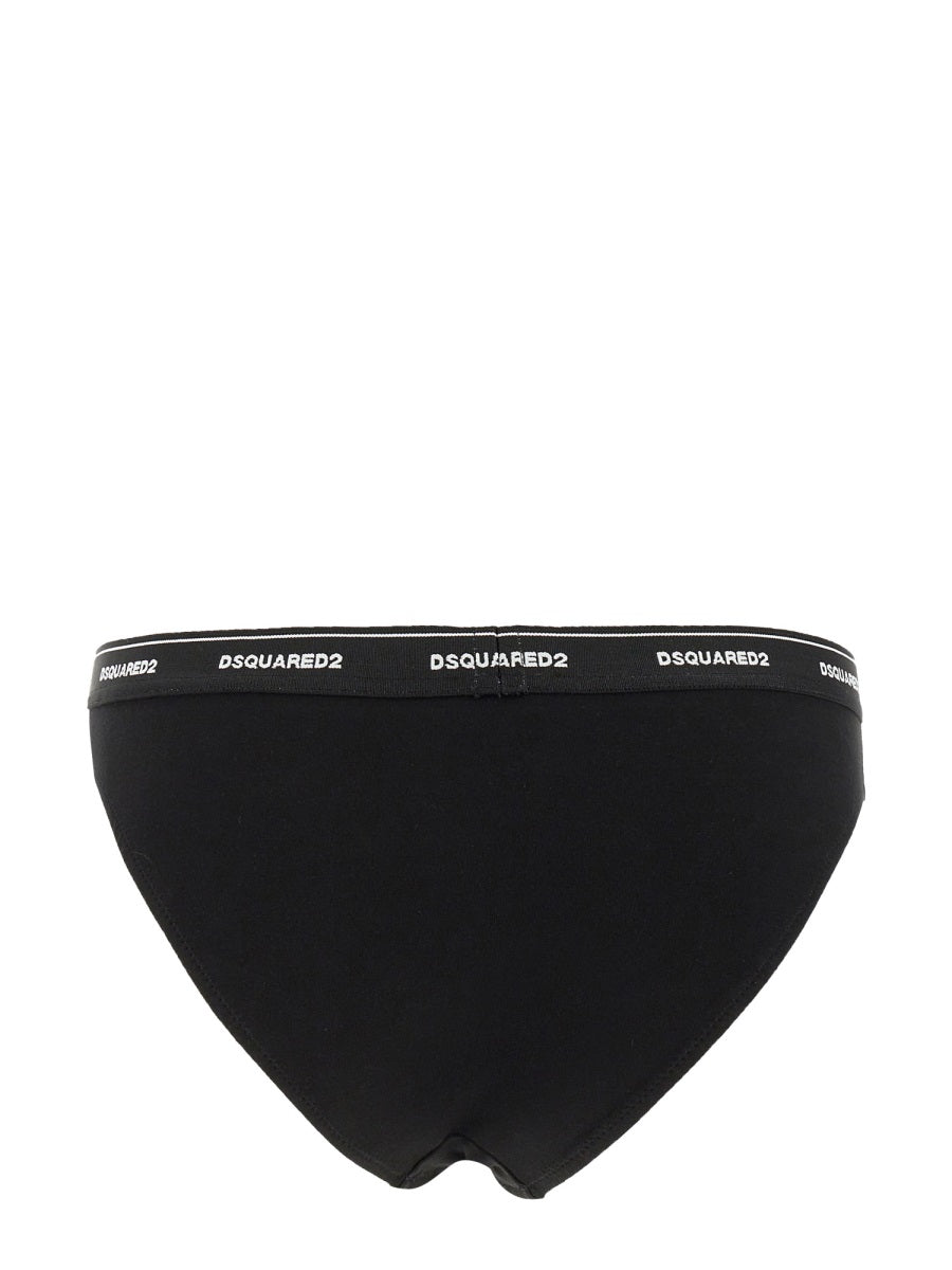 DSQUARED Logo Band Underwear for Women