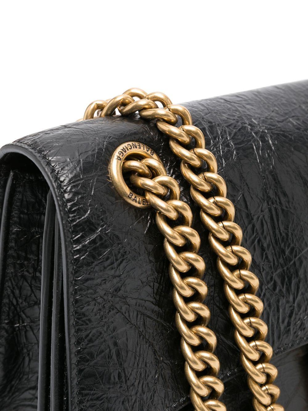 BALENCIAGA Crush S Shoulder Handbag