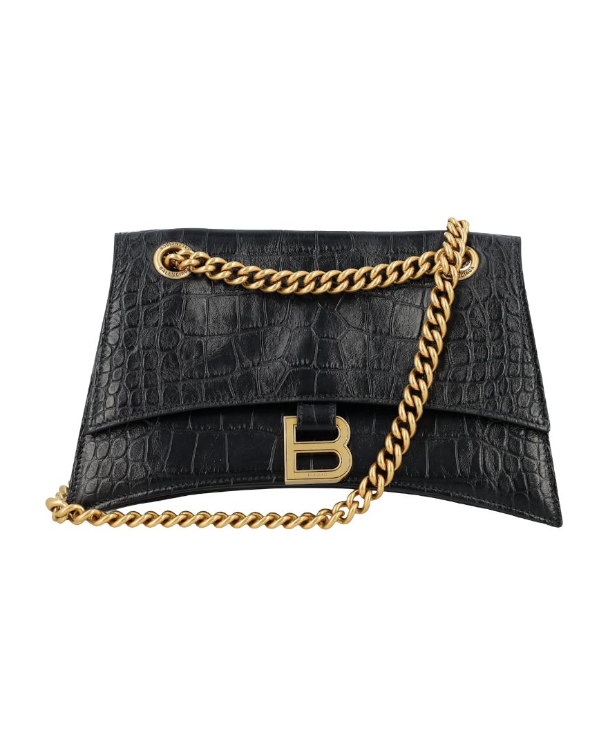 BALENCIAGA Mini Crush S Shoulder Handbag