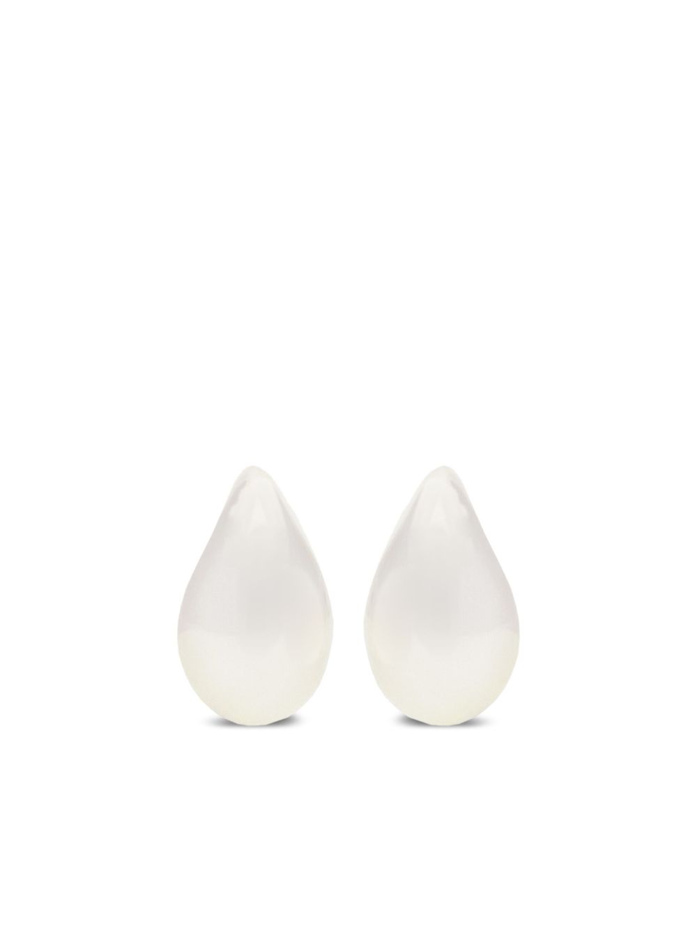 BOTTEGA VENETA Elegant Silver Drop Earrings