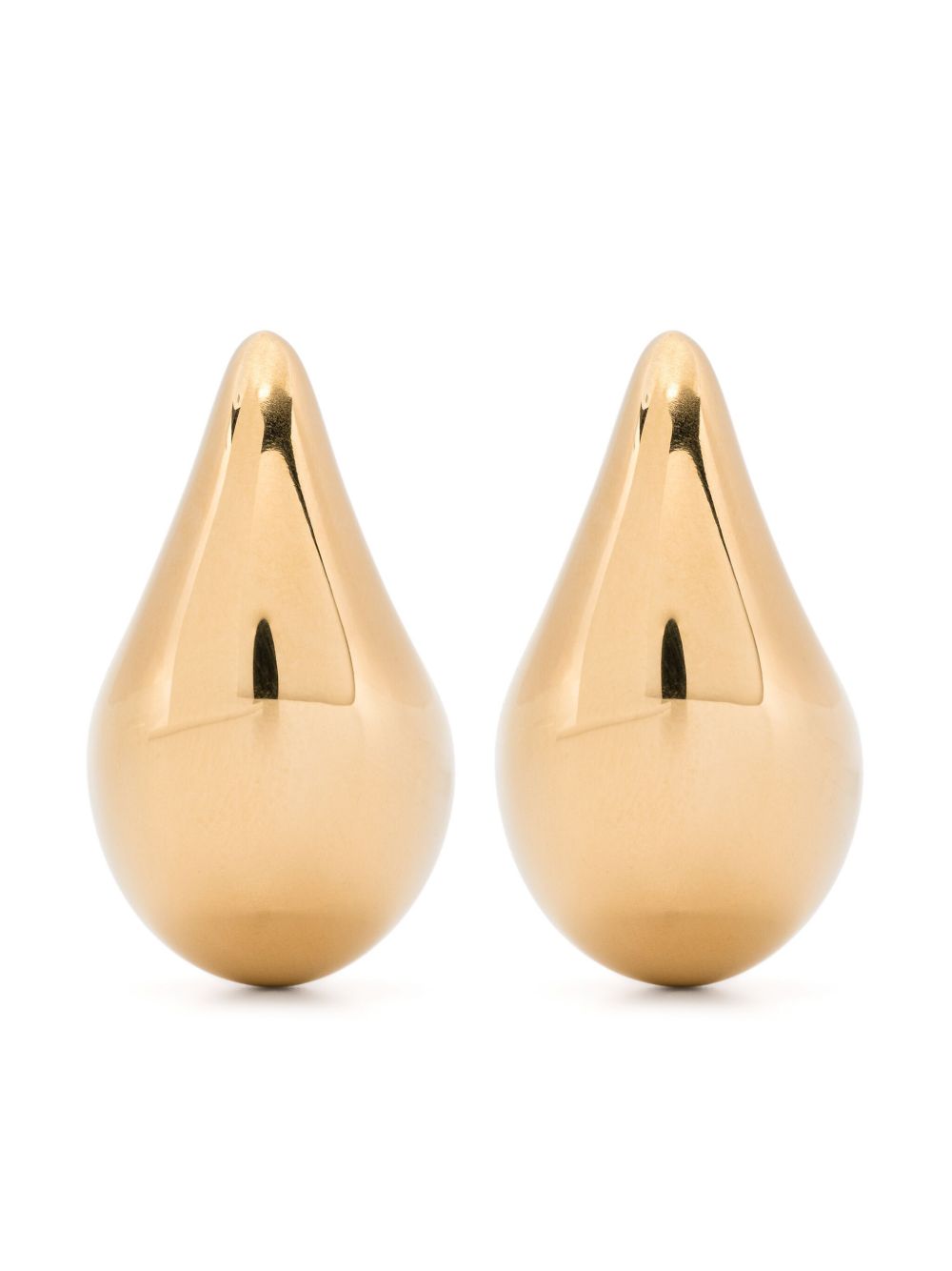 BOTTEGA VENETA Mini Drop Earrings - Sterling Silver with Gold Finish