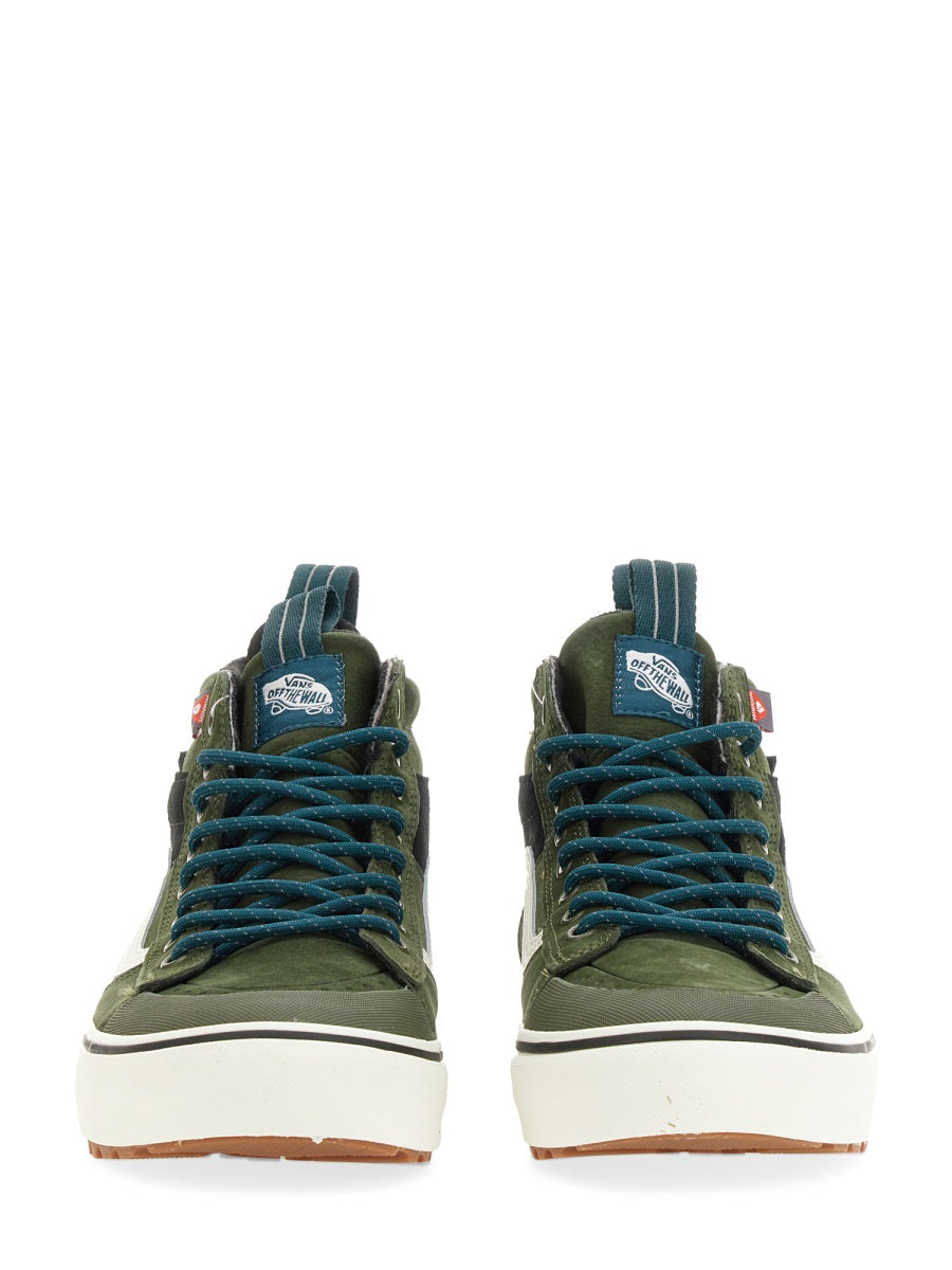 VANS Men's High-Top Sneakers with Rubber Waffle Sole