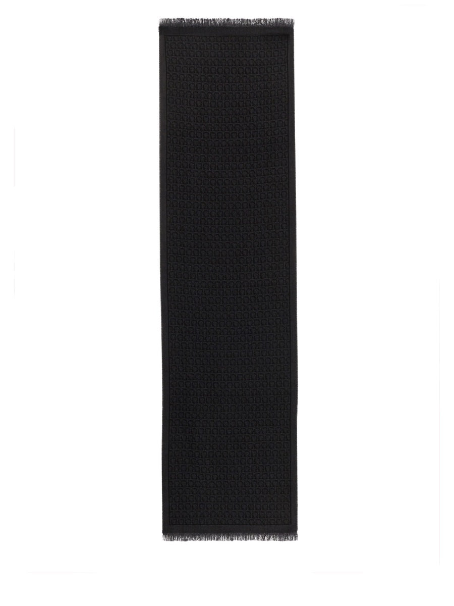 Ferragamo Elegant Wool Scarf for Women - FW25 Collection