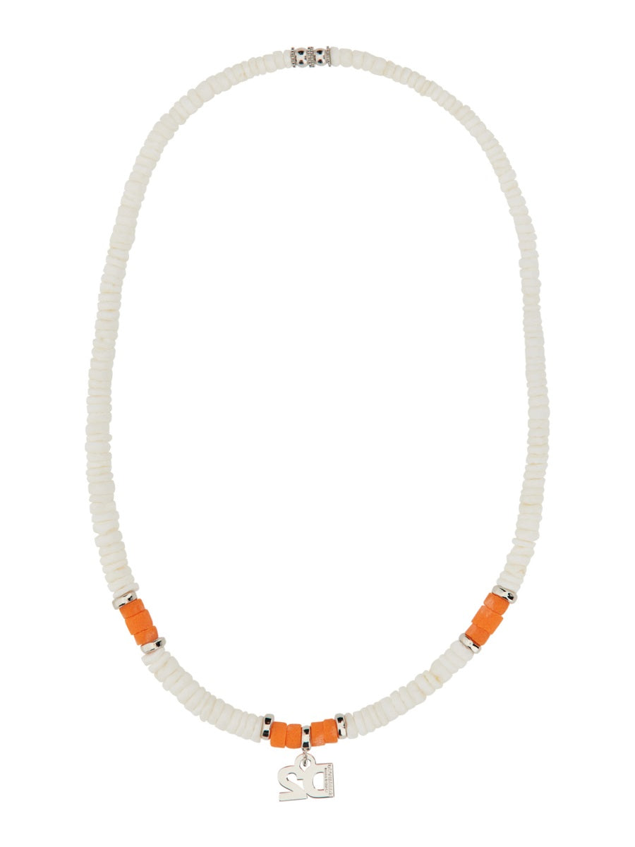 DSQUARED Logo Pendant Necklace