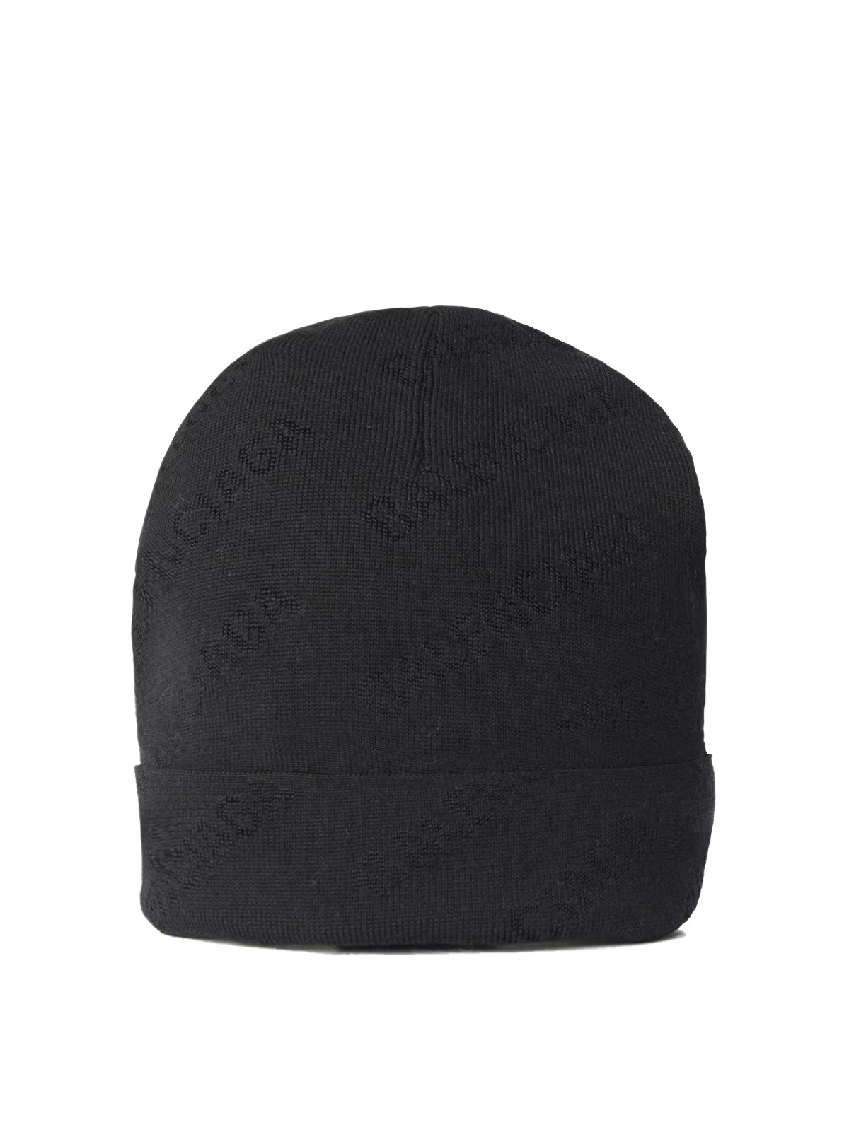 BALENCIAGA Allover Logo Beanie for Women