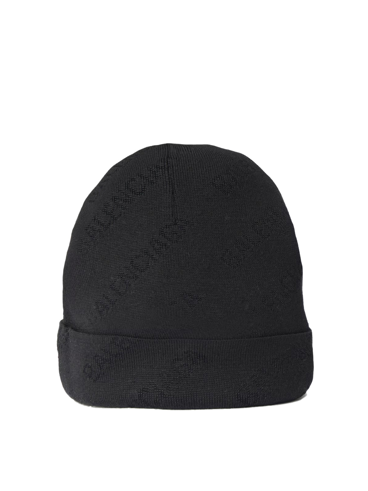 BALENCIAGA Allover Logo Beanie for Women