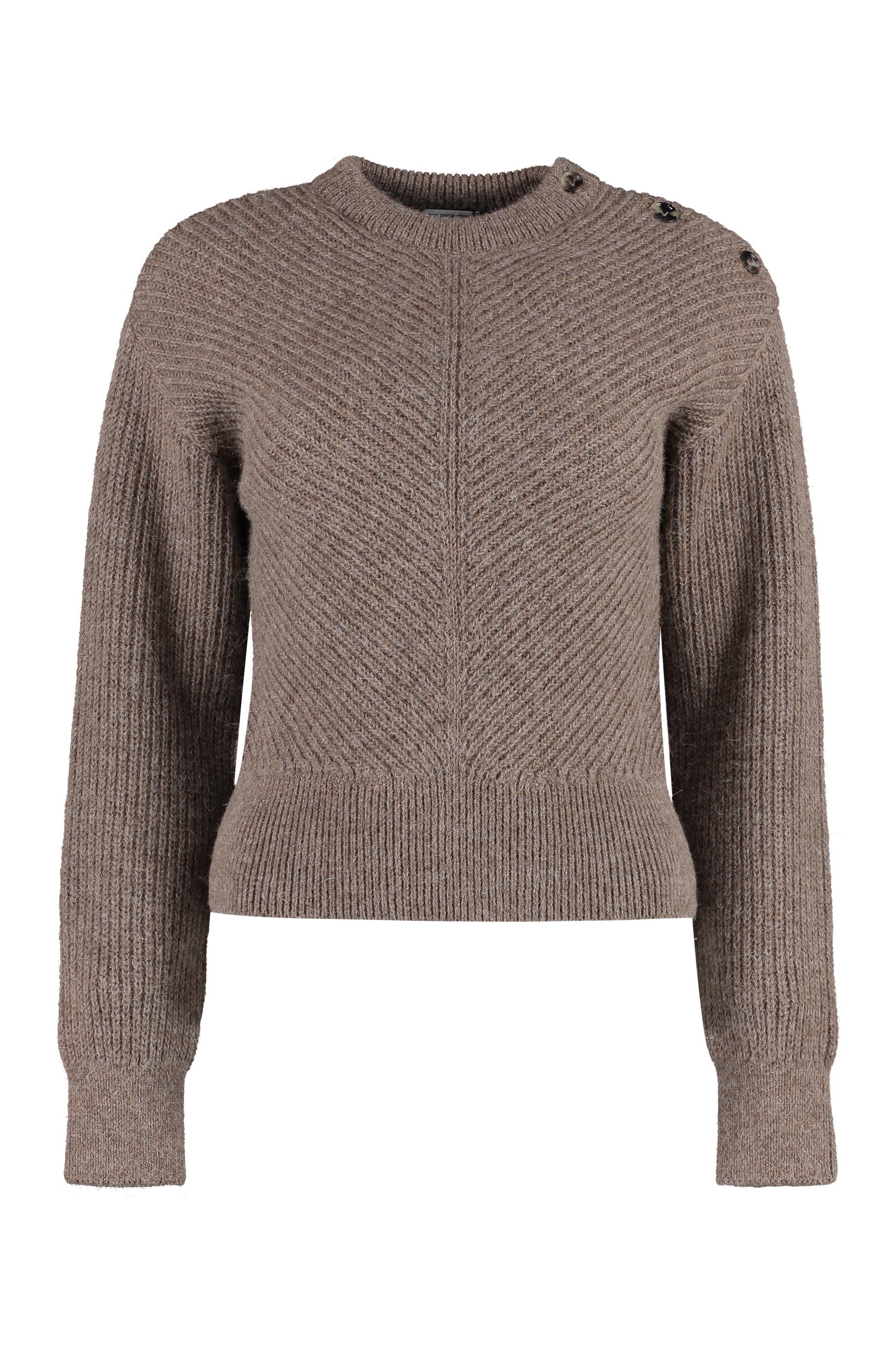 BOTTEGA VENETA Alpaca Knit Sweater for Women - Fall 2022