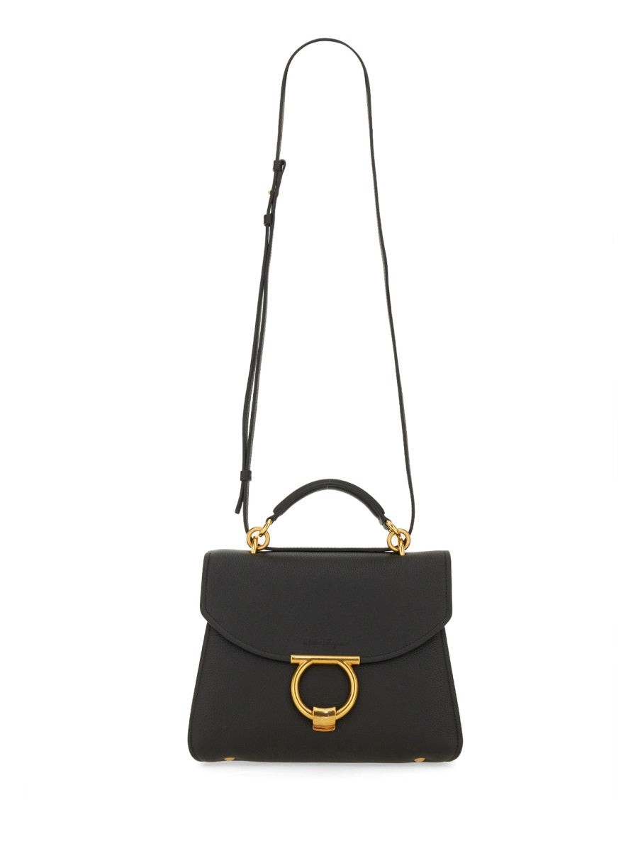 Ferragamo Mini Hooks Handbag - Timeless Elegance for Women