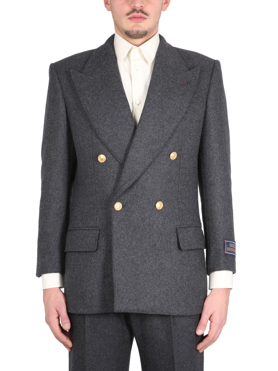 GUCCI Sophisticated Cashmere Doublecoat Jacket for Men