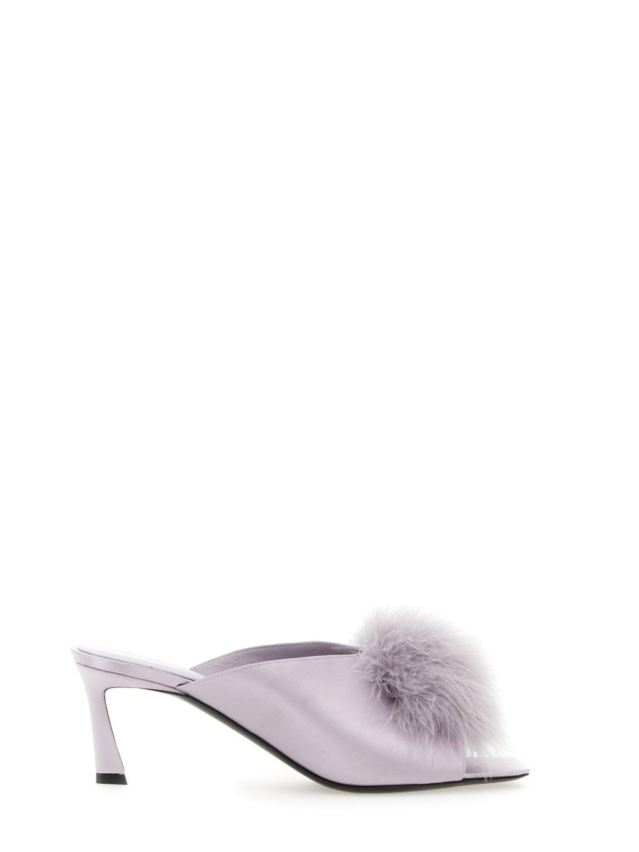 SAINT LAURENT Elegant Flat Mae Heels with 6 cm Heel Height