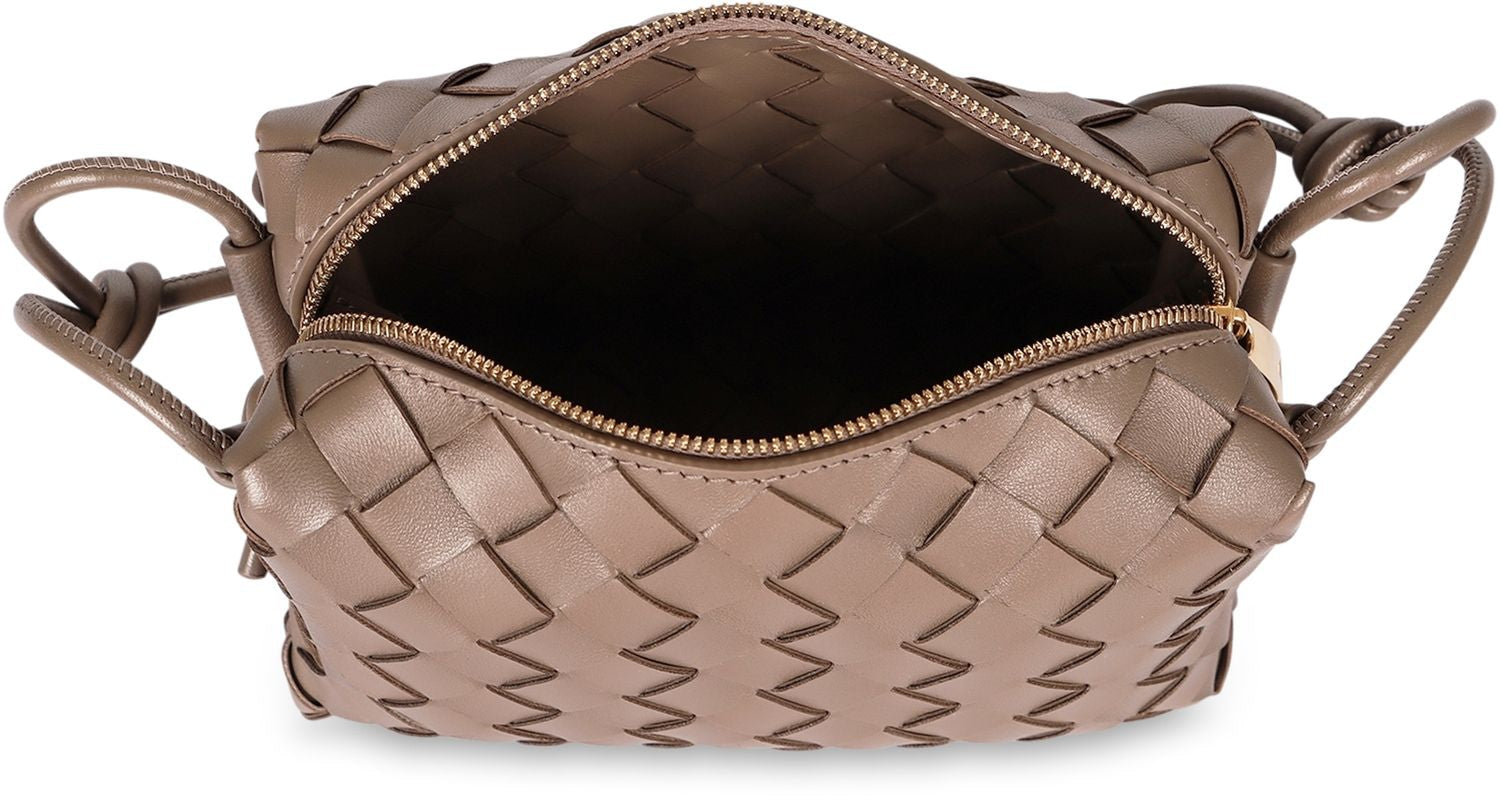 BOTTEGA VENETA Mini Loop Leather Camera Handbag