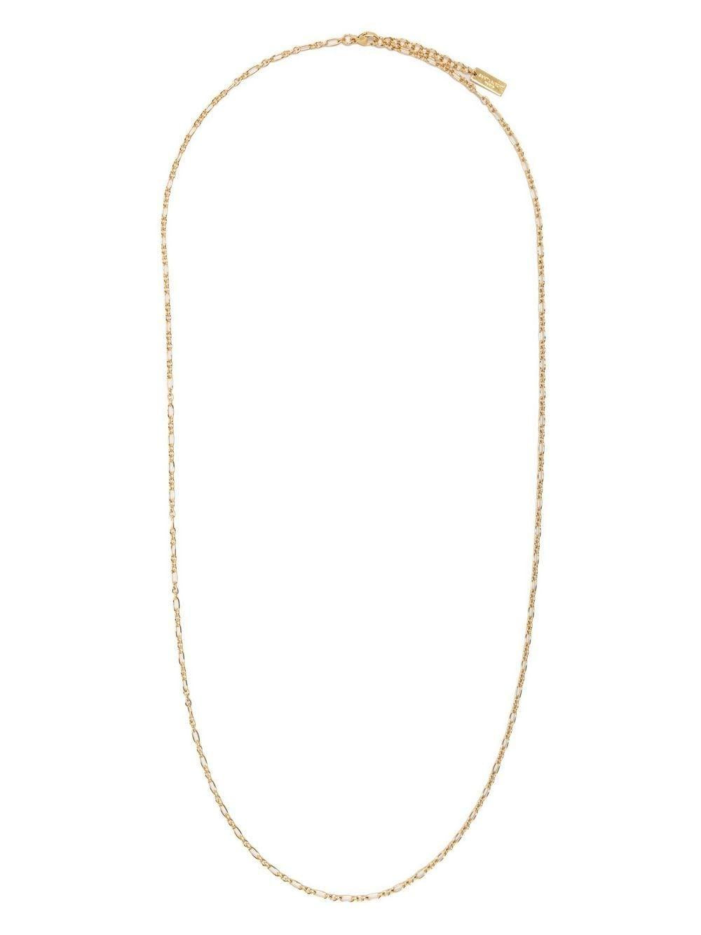 SAINT LAURENT Long Parallel Chain Necklace for Women