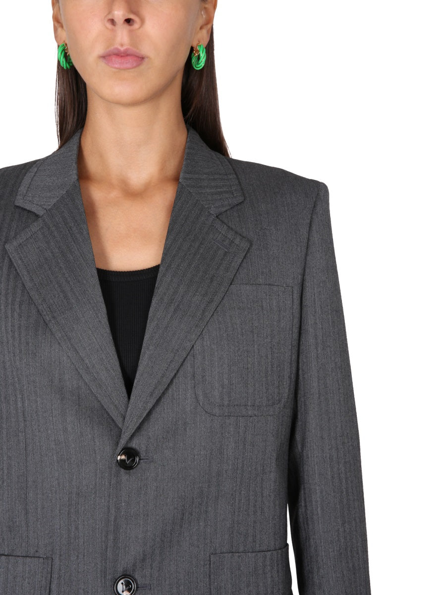 BOTTEGA VENETA Chevron Pattern Women's Jacket