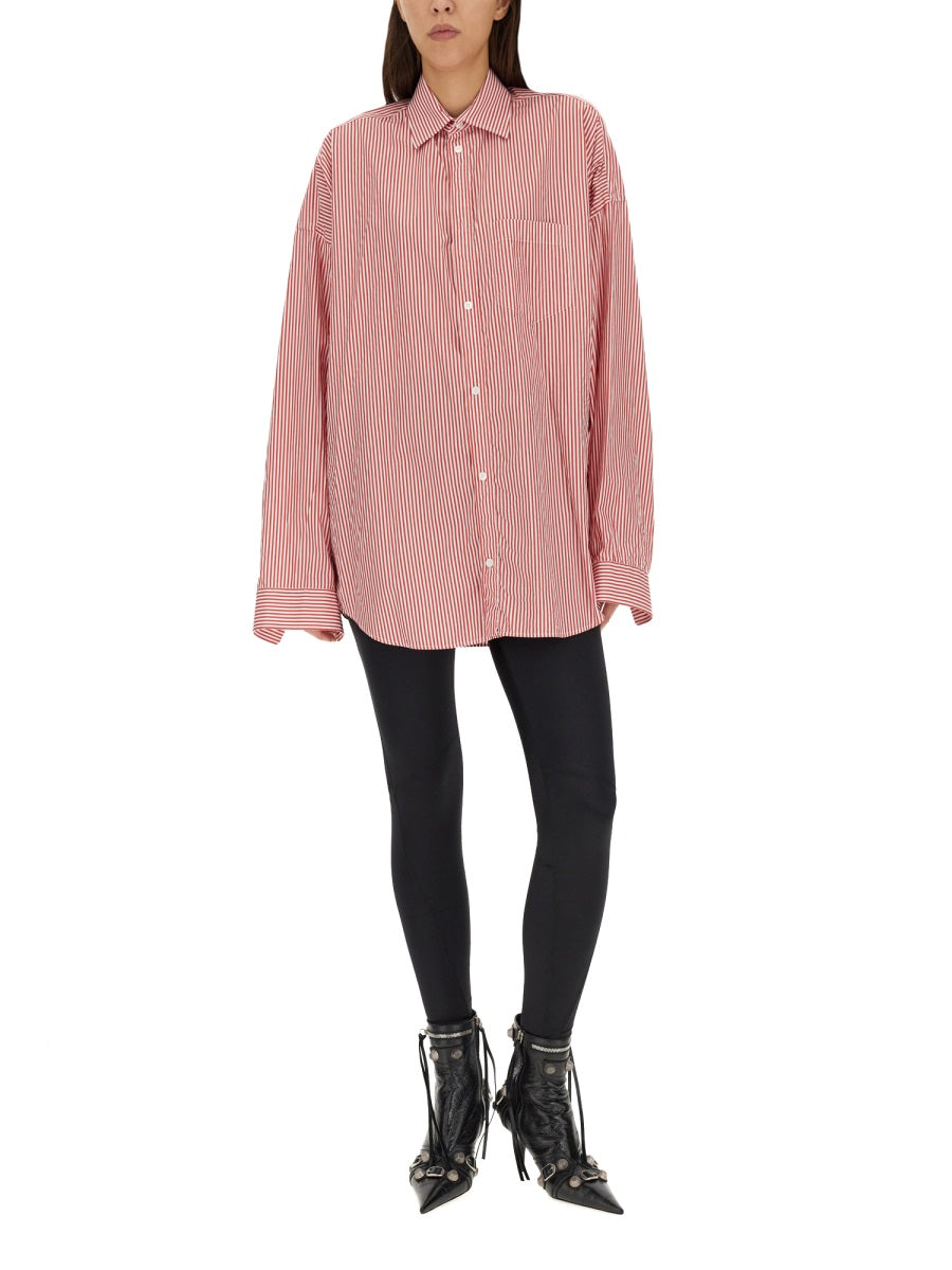 BALENCIAGA Oversized Logo Shirt
