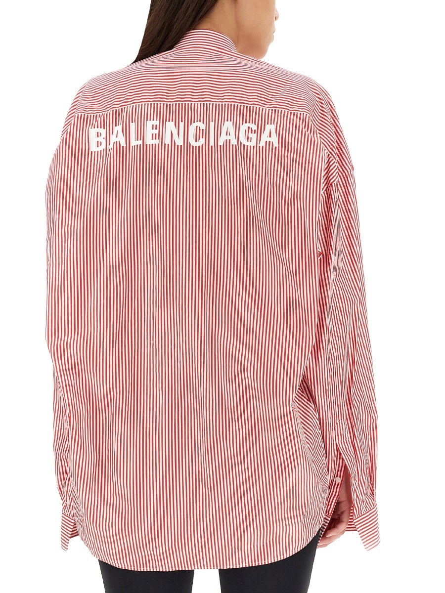 BALENCIAGA Oversized Logo Shirt