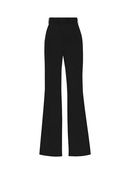 BALENCIAGA Embroidered Stretch Wool Pants for Women - SS23 Collection