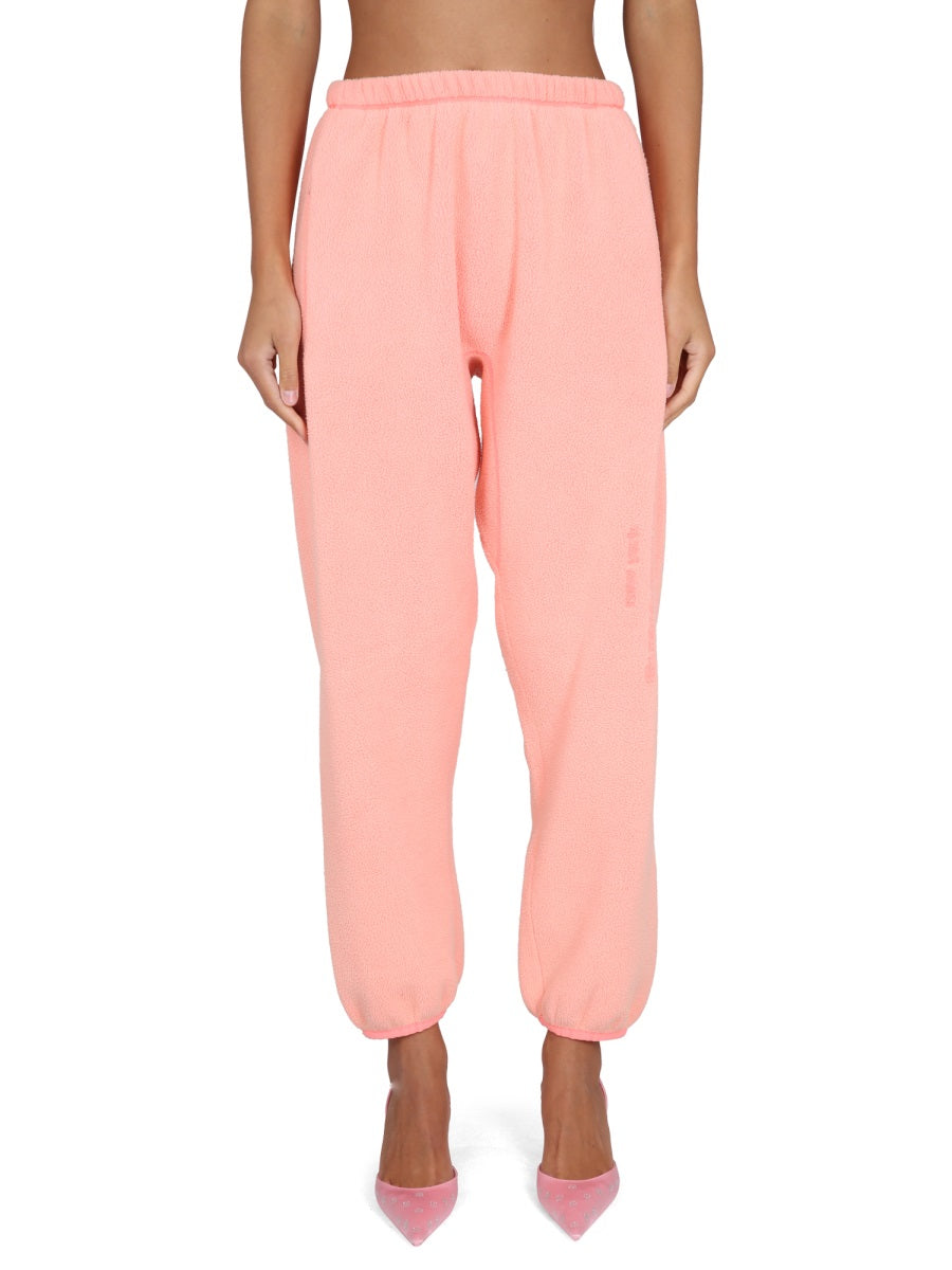 ALEXANDER WANG Women's Jogging Pants with Elastic Waistband