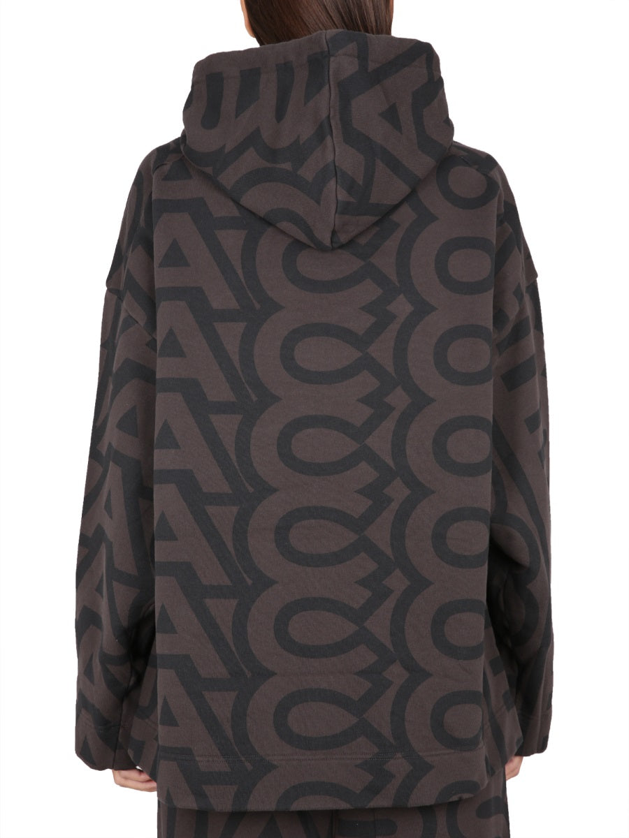 MARC JACOBS Monogram Logo Hoodie for Women