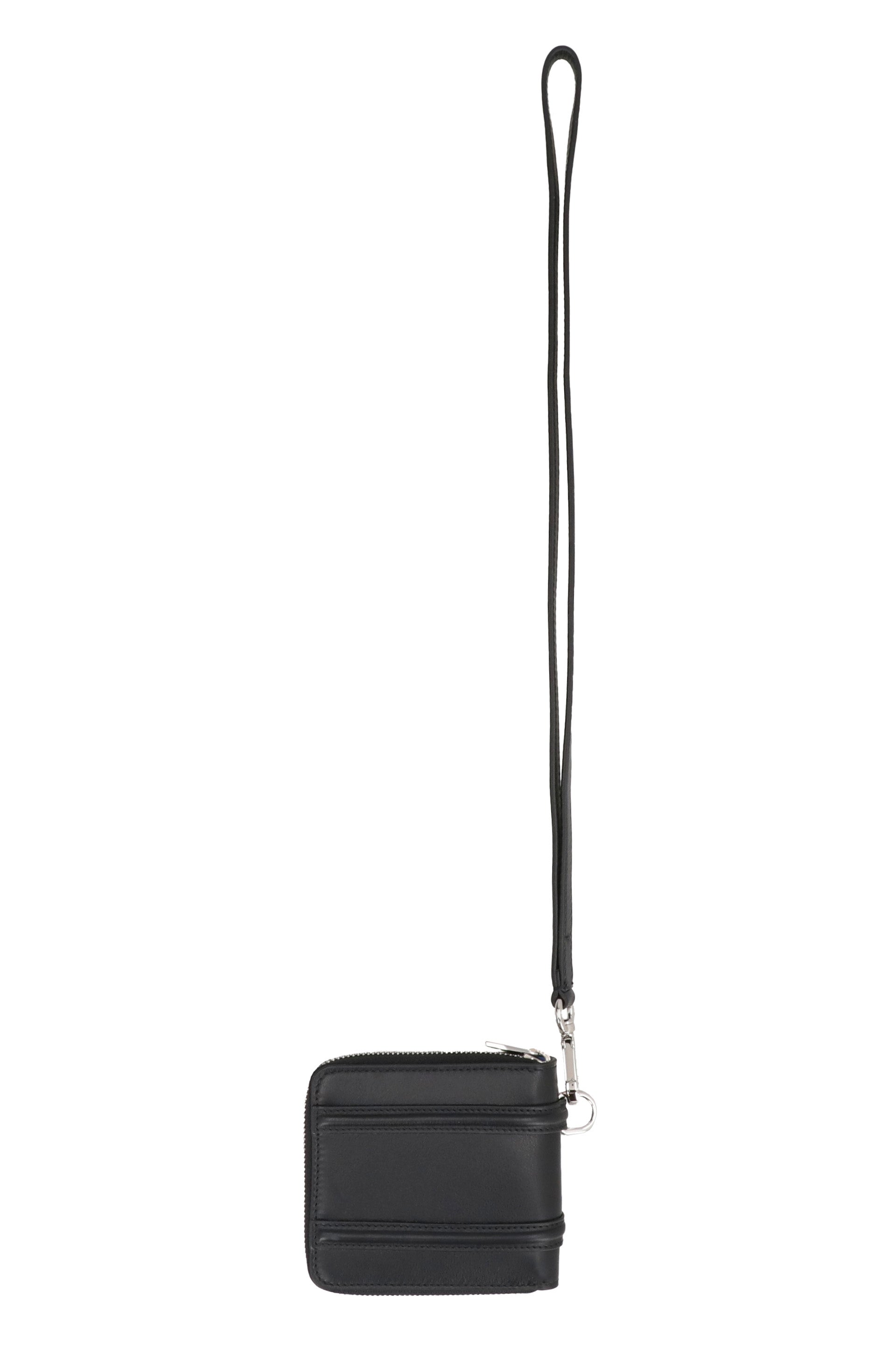 ALEXANDER MCQUEEN Mini Leather Wallet for Men