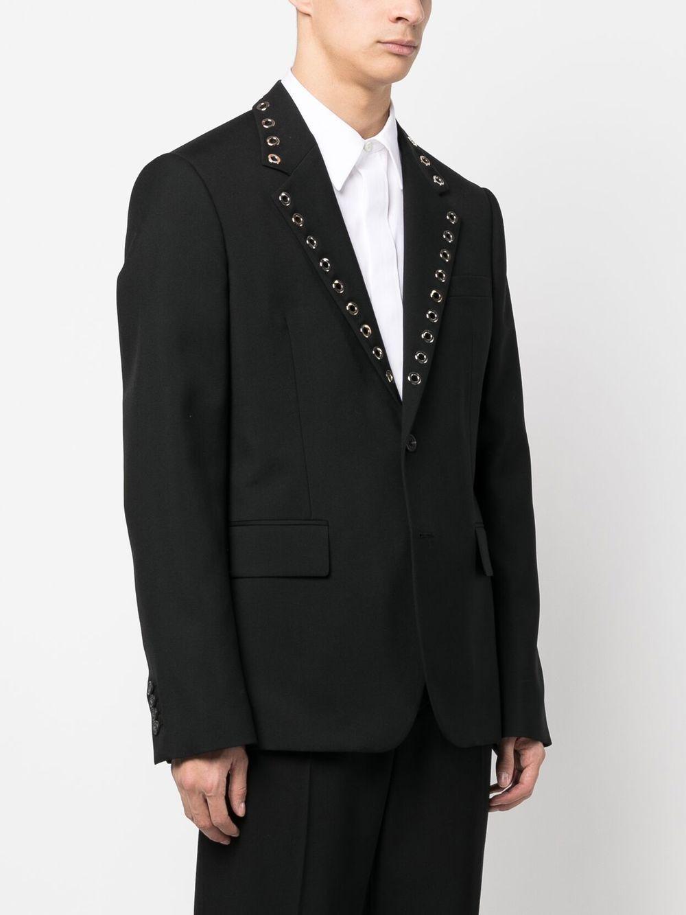 ALEXANDER MCQUEEN Classic Wool Blazer for Men - Spring/Summer 2025